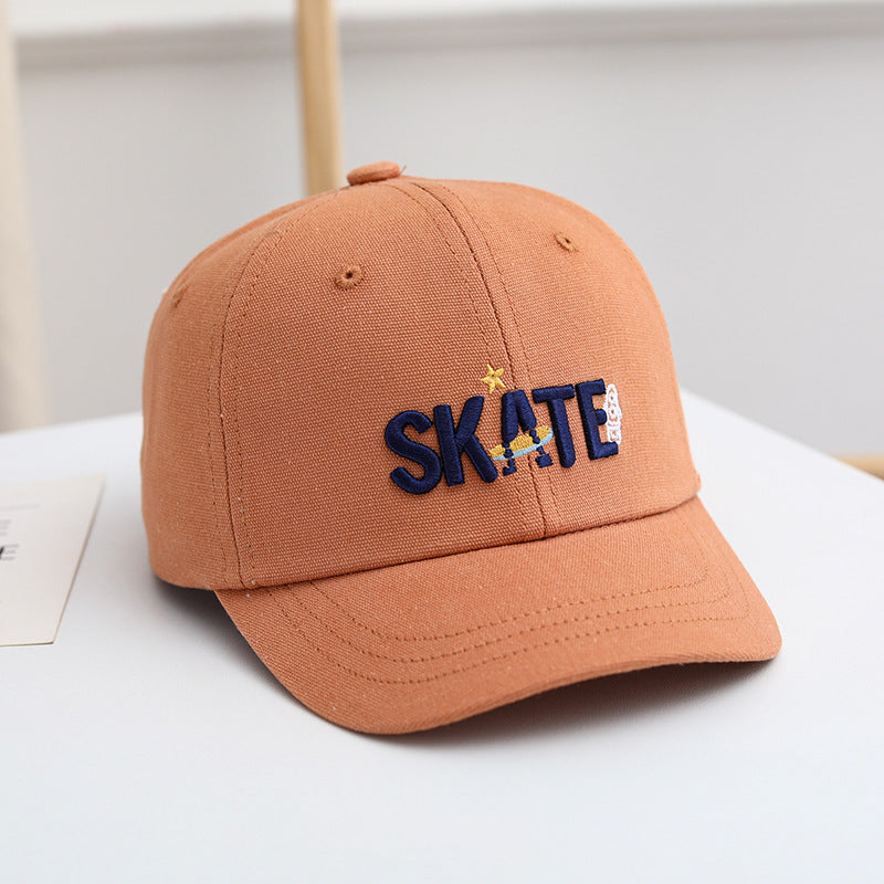 Wholesale Cotton Large Edge Sunscreen Children's Baseball Cap